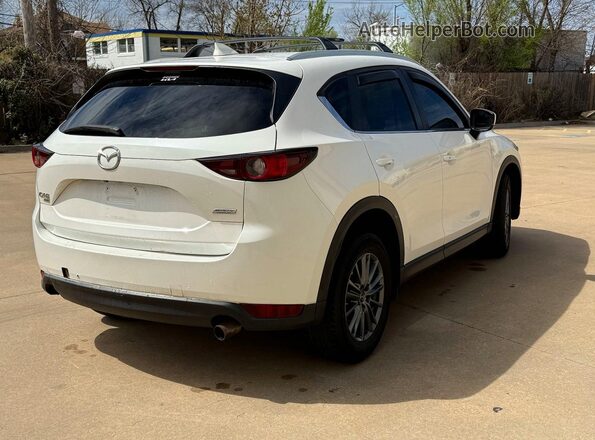 JM3KFBCL0H0153604 2017 MAZDA CX-5 White Դիմացի տեսք