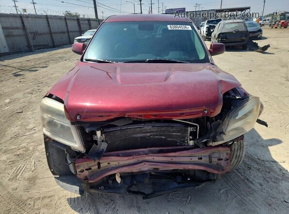 2GKALMEKXG6137417 2016 GMC TERRAIN Бордовый Вид сзади