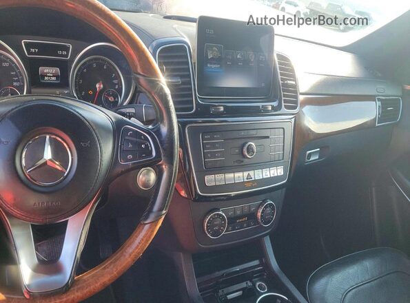 4JGDF7DE5KB222454 2019 MERCEDES-BENZ GLS Черный Вид задних сидений