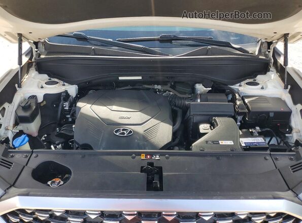 KM8R74HE7MU267429 2021 HYUNDAI PALISADE Белый Вид наклейки с VIN-кодом