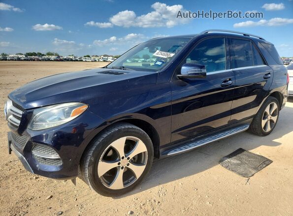 4JGDA5JB6GA681289 2016 MERCEDES-BENZ GLE Blue Tył lewy