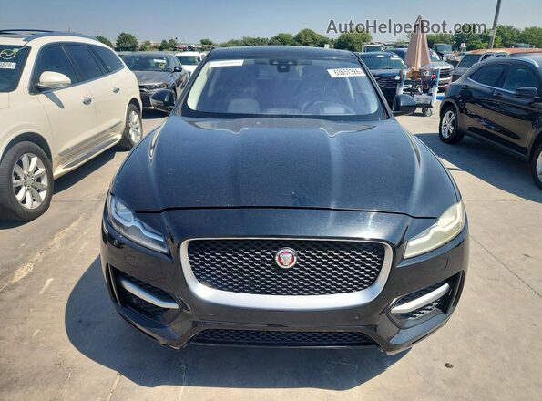 SADCL2BV6HA048024 2017 JAGUAR F-PACE Black უკანა ხედი