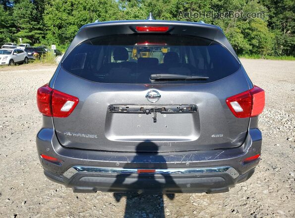 5N1DR2MM6KC588760 2019 NISSAN PATHFINDER Gray Vista interior delantera