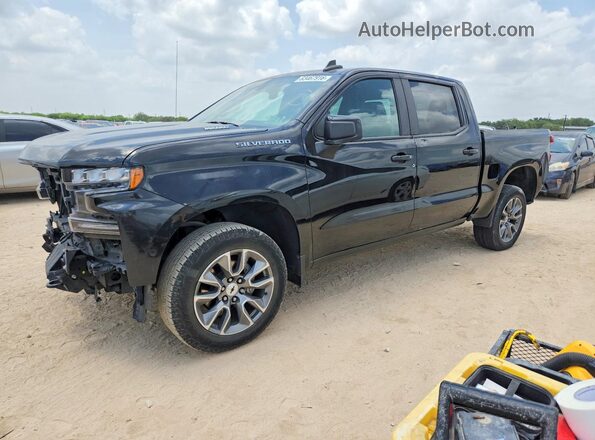 1GCPWDET8NZ228113 2022 CHEVROLET SILVERADO Black Հետևի ձախ
