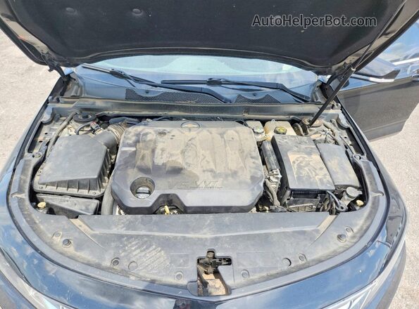 2G1105S35J9178205 2018 CHEVROLET IMPALA Black Engine compartment view