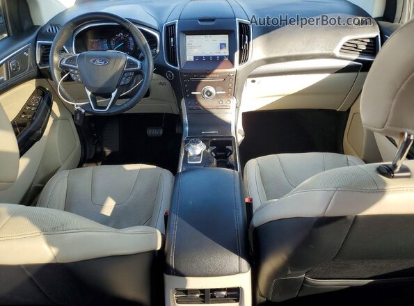 2FMPK3K98KBC02698 2019 FORD EDGE Black ხელსაწყოთა პანელის ხედი