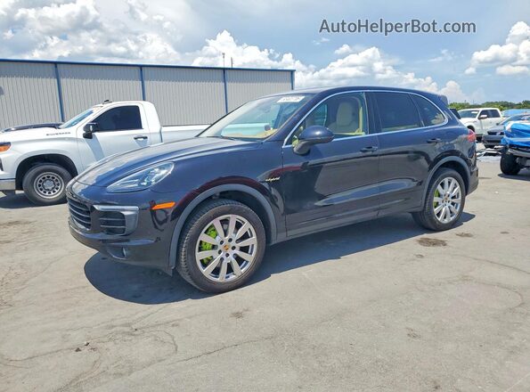 WP1AE2A26GLA62575 2016 PORSCHE CAYENNE Черный Задняя левая четверть