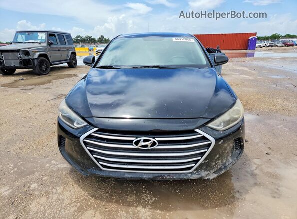 5NPD84LF0JH304791 2018 HYUNDAI ELANTRA Black Vista trasera
