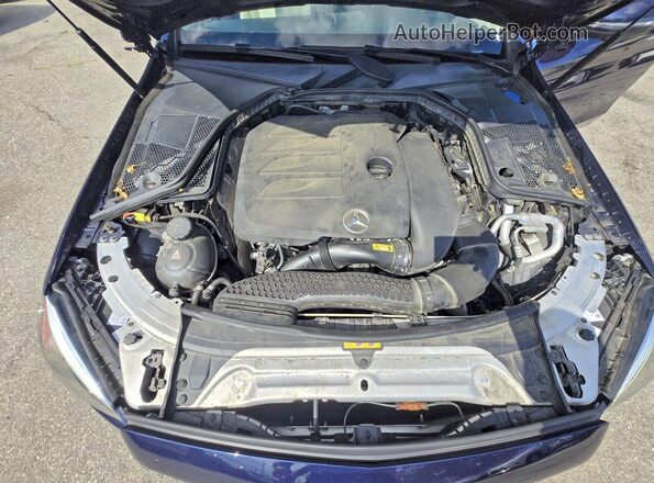 WDDWF8EB2LR526086 2020 MERCEDES-BENZ C-CLASS Blue წინა პანელის ხედი