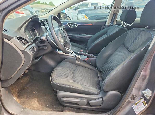 3N1AB7AP9KY403666 2019 NISSAN SENTRA Серый Вид панели приборов