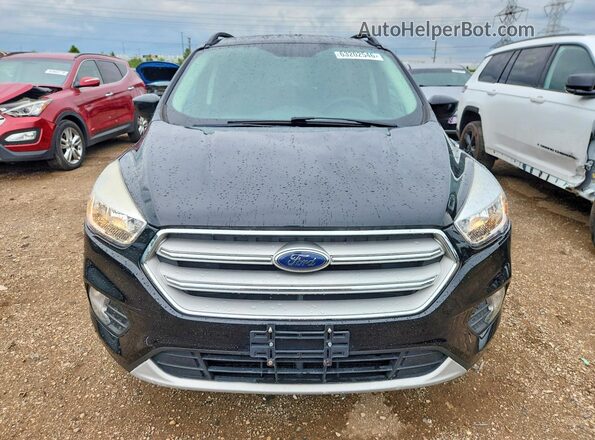 1FMCU0GD4JUD02679 2018 FORD ESCAPE Black Vista trasera