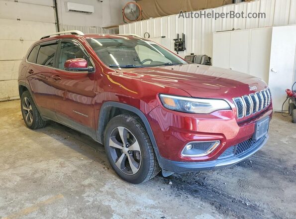 1C4PJMDX4KD158363 2019 JEEP CHEROKEE Red Դիմացի տեսք