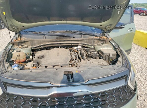 5XYK7CAF4PG010589 2023 KIA SPORTAGE Gray Вид наклейки з VIN-кодом