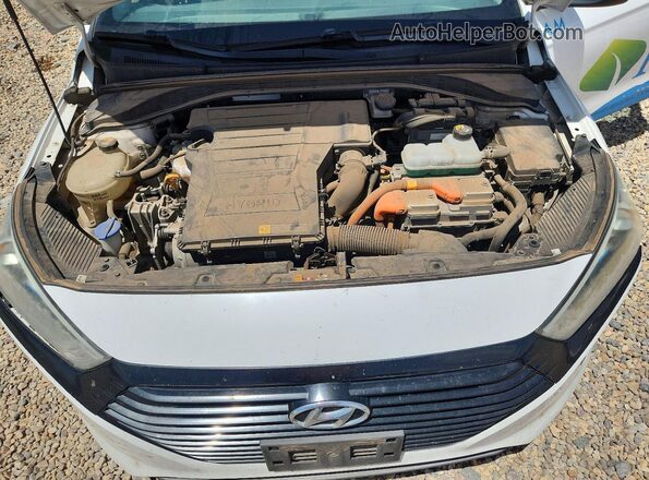 KMHC65LC0KU136747 2019 HYUNDAI IONIQ Белый Вид подкапотного пространства