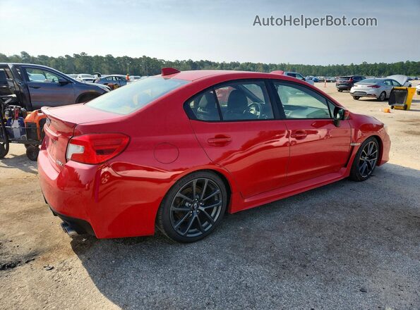 JF1VA1C66J9835497 2018 SUBARU WRX Red Przód prawy