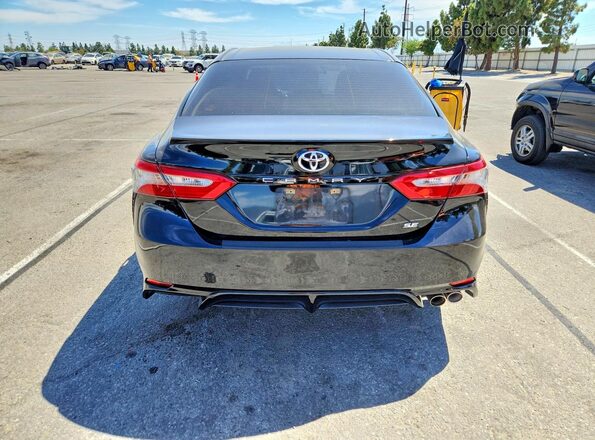 JTNB11HK5J3069859 2018 TOYOTA CAMRY Black Սալոնի դիմացի տեսք