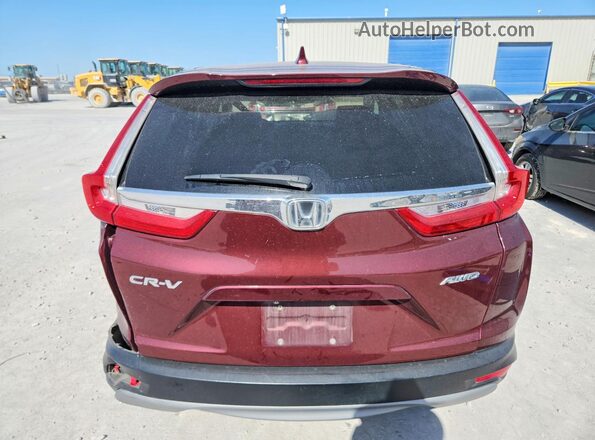 7FARW2H81KE057862 2019 HONDA CR-V Maroon Սալոնի դիմացի տեսք