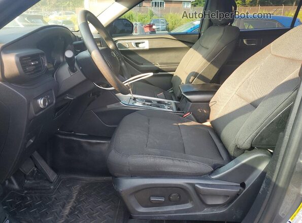 1FM5K8AB3LGC95228 2020 FORD EXPLORER Gray Widok deski rozdzielczej
