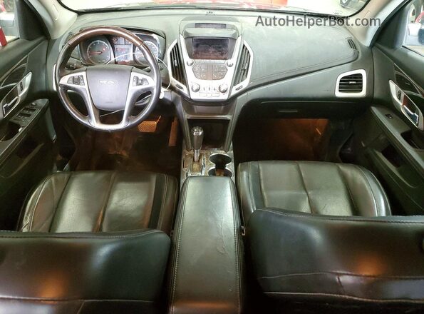 2GKFLVE39G6277771 2016 GMC TERRAIN Black Вид щитка приладів
