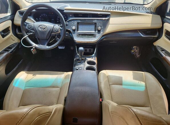 4T1BK1EBXJU274377 2018 TOYOTA AVALON Фиолетовый Вид щитка приборов