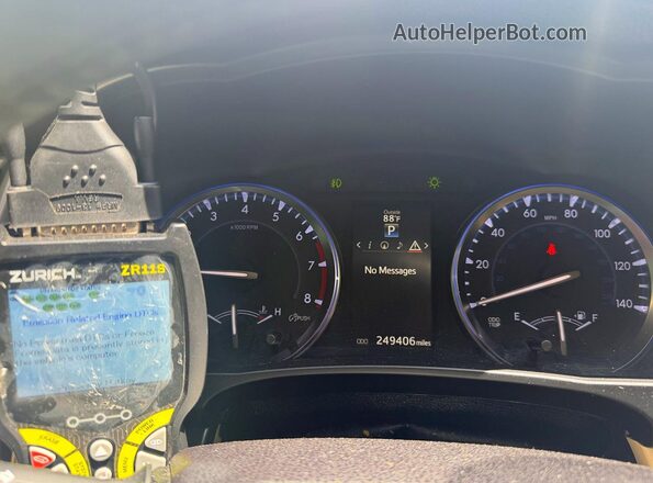 5TDKKRFH9GS155738 2016 TOYOTA HIGHLANDER White Սարքավորումների վահանակի տեսք