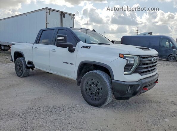 2GC4KTEY1S1132915 2025 CHEVROLET SILVERADO White Вид спереду