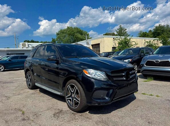 4JGDA5HB1HA884534 2017 MERCEDES-BENZ GLE Black Задня ліва чверть