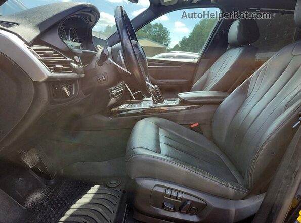 5UXKT0C50J0W03487 2018 BMW X5 Black Вид панелі приладів