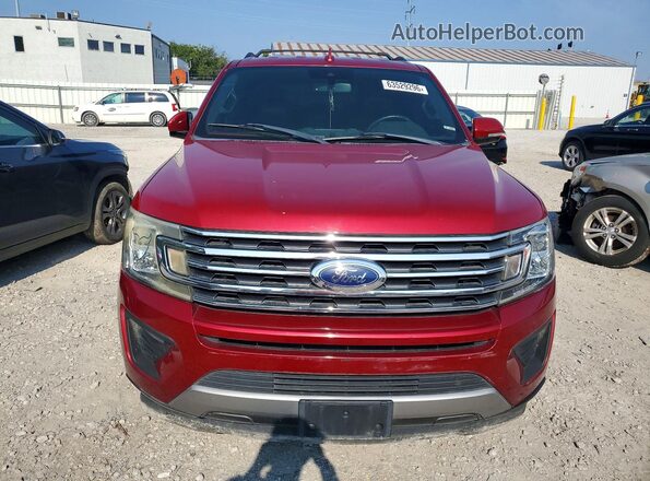 1FMJU1HT8JEA22096 2018 FORD EXPEDITION Red Вид ззаду