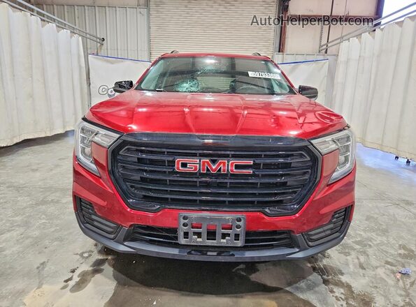 3GKALTEG1RL262388 2024 GMC TERRAIN Red Вид ззаду