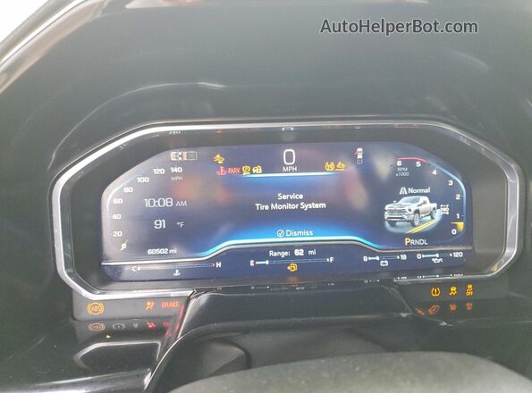2GC4KTEY1S1132915 2025 CHEVROLET SILVERADO White Вид задніх сидінь