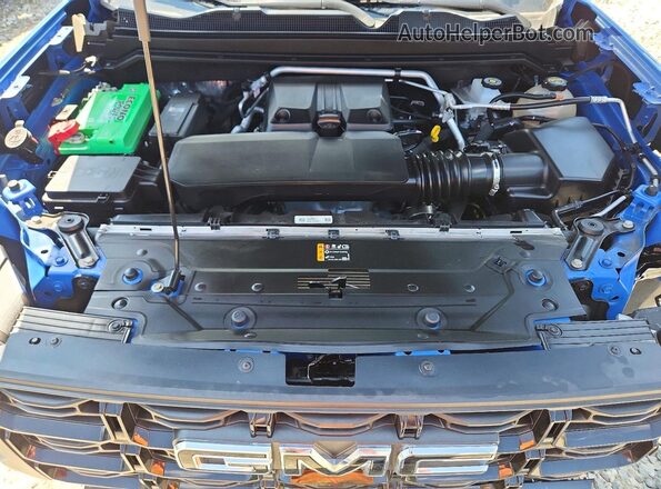 1GTP2BEK3S1134075 2025 GMC CANYON Blue Engine compartment view