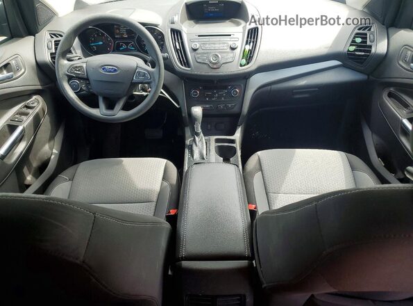 1FMCU0GD9HUD81308 2017 FORD ESCAPE Black Вид щитка приладів