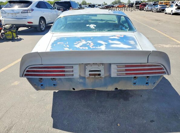 2W87K8L131774 1978 PONTIAC FIREBIRD Gray Front interior view