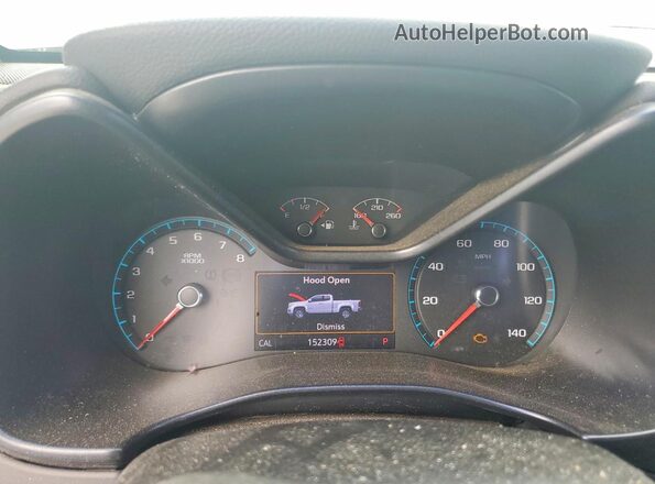 1GCGSCEA8K1167571 2019 CHEVROLET COLORADO Gray Widok tylnych siedzeń