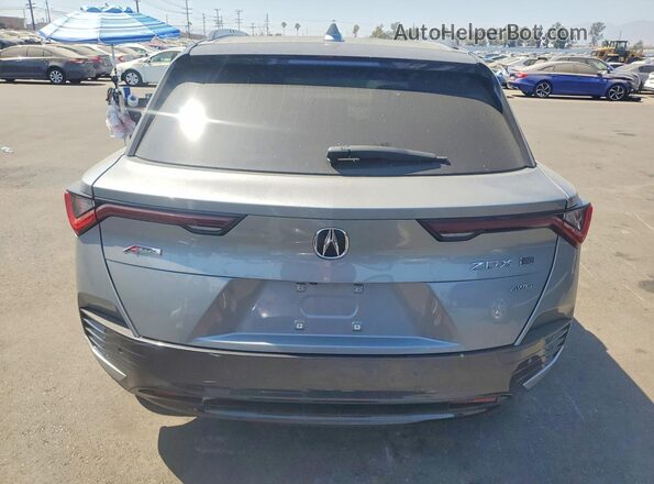 4W5KHNRL0RZ504944 2024 ACURA ZDX Silver Widok wnętrza z przodu