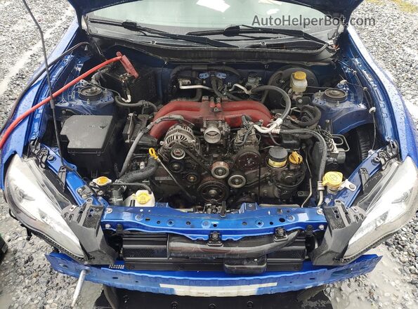 JF1ZCAC15L9700286 2020 SUBARU BRZ Blue ძრავის განყოფილების ხედი