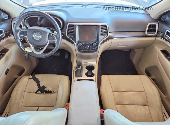 1C4RJEBG2HC920802 2017 JEEP GRAND White Սարքավորումների վահանակի տեսք