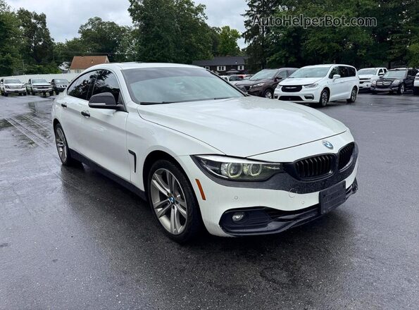 WBA4J3C51JBG91696 2018 BMW 4 SERIES Белый Вид спереди