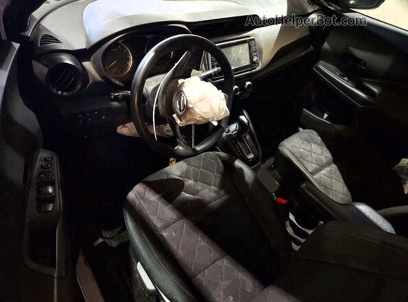 3N1CP5BV6LL483339 2020 NISSAN KICKS White ხელსაწყოთა პანელის ხედი
