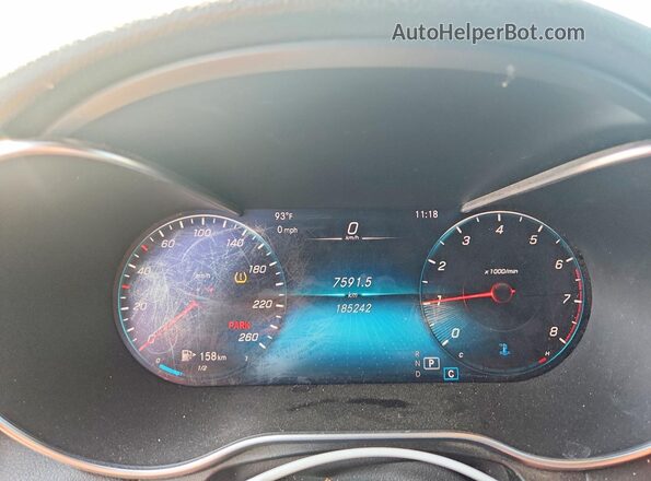W1N0G8DB8MV296666 2021 MERCEDES-BENZ GLC-CLASS Black Widok tylnych siedzeń