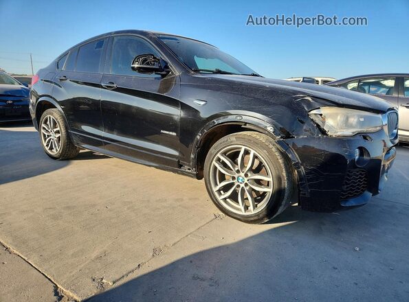 5UXXW5C58G0N92953 2016 BMW X4 Black Front view