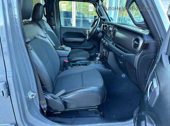 1C4HJXDN8LW245452 2020 JEEP WRANGLER Gray Вид ззаду