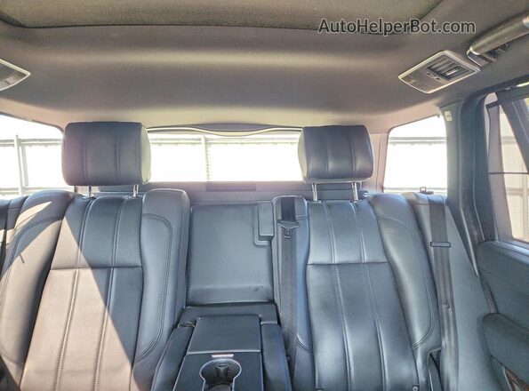 SALGS3EF6GA281581 2016 LAND ROVER RANGE Black Vista interior trasera