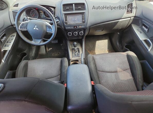 JA4AR3AU3KU011710 2019 MITSUBISHI OUTLANDER Red Instrument cluster view