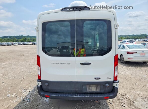 1FTYE1C80LKA16395 2020 FORD TRANSIT Белый Вид салона спереди