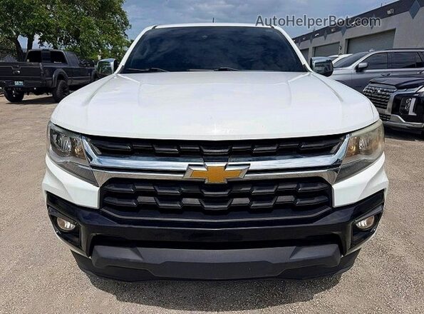1GCHSCEN0M1292140 2021 CHEVROLET COLORADO White Vista trasera