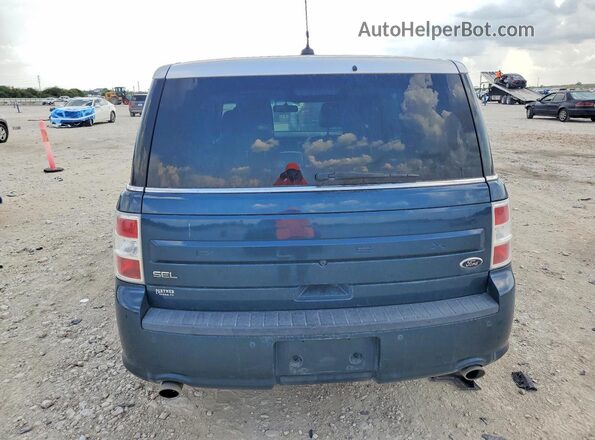 2FMGK5C80GBA10703 2016 FORD FLEX Blue წინა სალონის ხედი