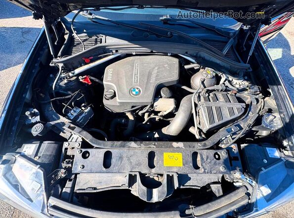 5UXWX9C37H0W79730 2017 BMW X3 Black Front interior view
