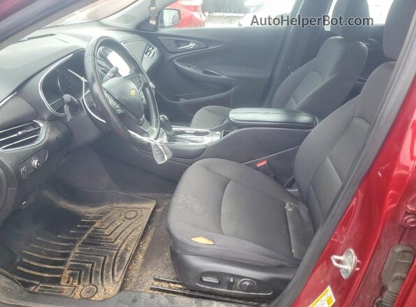 1G1ZE5ST4HF157223 2017 CHEVROLET MALIBU Red Widok deski rozdzielczej